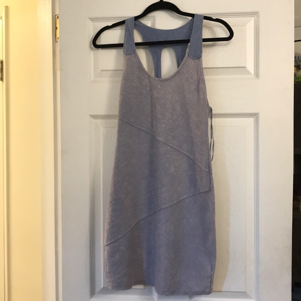 Free People purple / grey bodycon dress